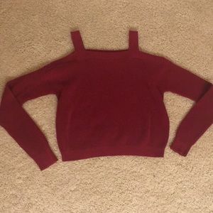 Express red sweater